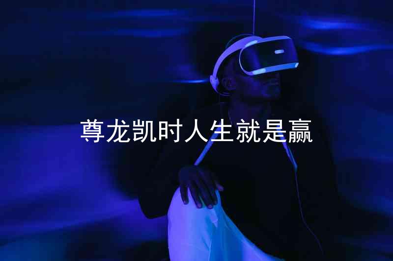 尊龙凯时人生就是赢