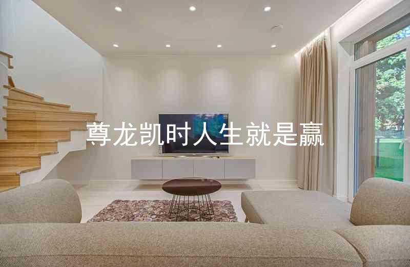 尊龙凯时人生就是赢
